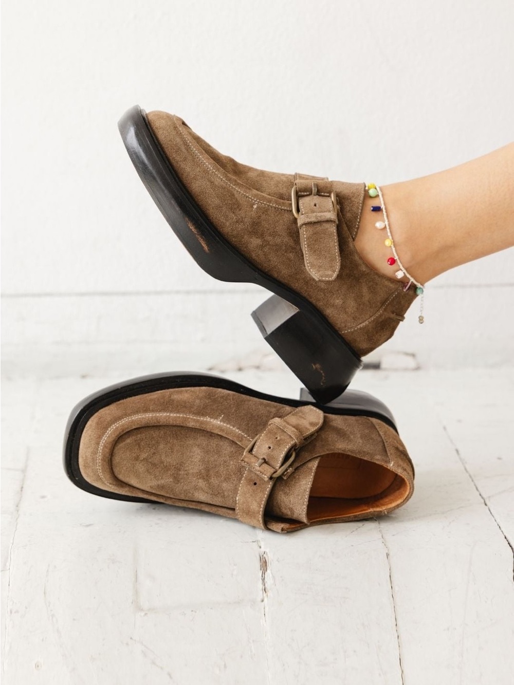EITHER/OR The Monk Loafer - Moss